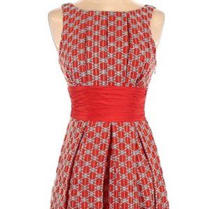 Tracy Reeves linen/silk summer dress sz 2